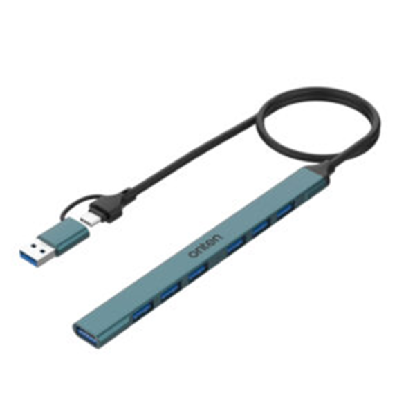 Onten  7 Port USB A and USB C data Hub  (UCA9702)