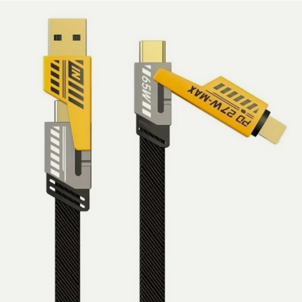Fast Charging 4 in 1 cable 65W Type C Data Cable