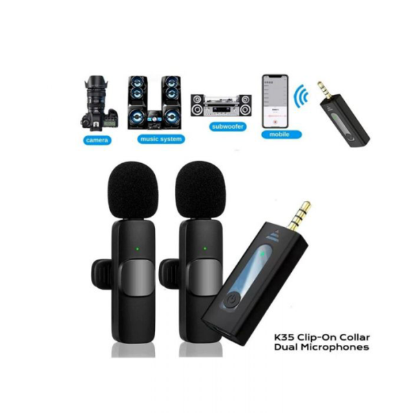K35 Wireless Lavalier Microphone