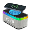 Light Alarm Clock Speaker with wireless charger - Image 3