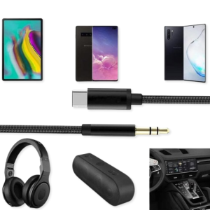3.5mm Jack to C- Type Audio Adapter / Cable