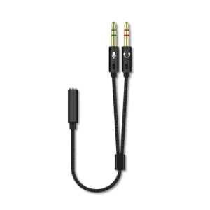 KIN KY‑192 3.5 mm Headset Splitter Adapter